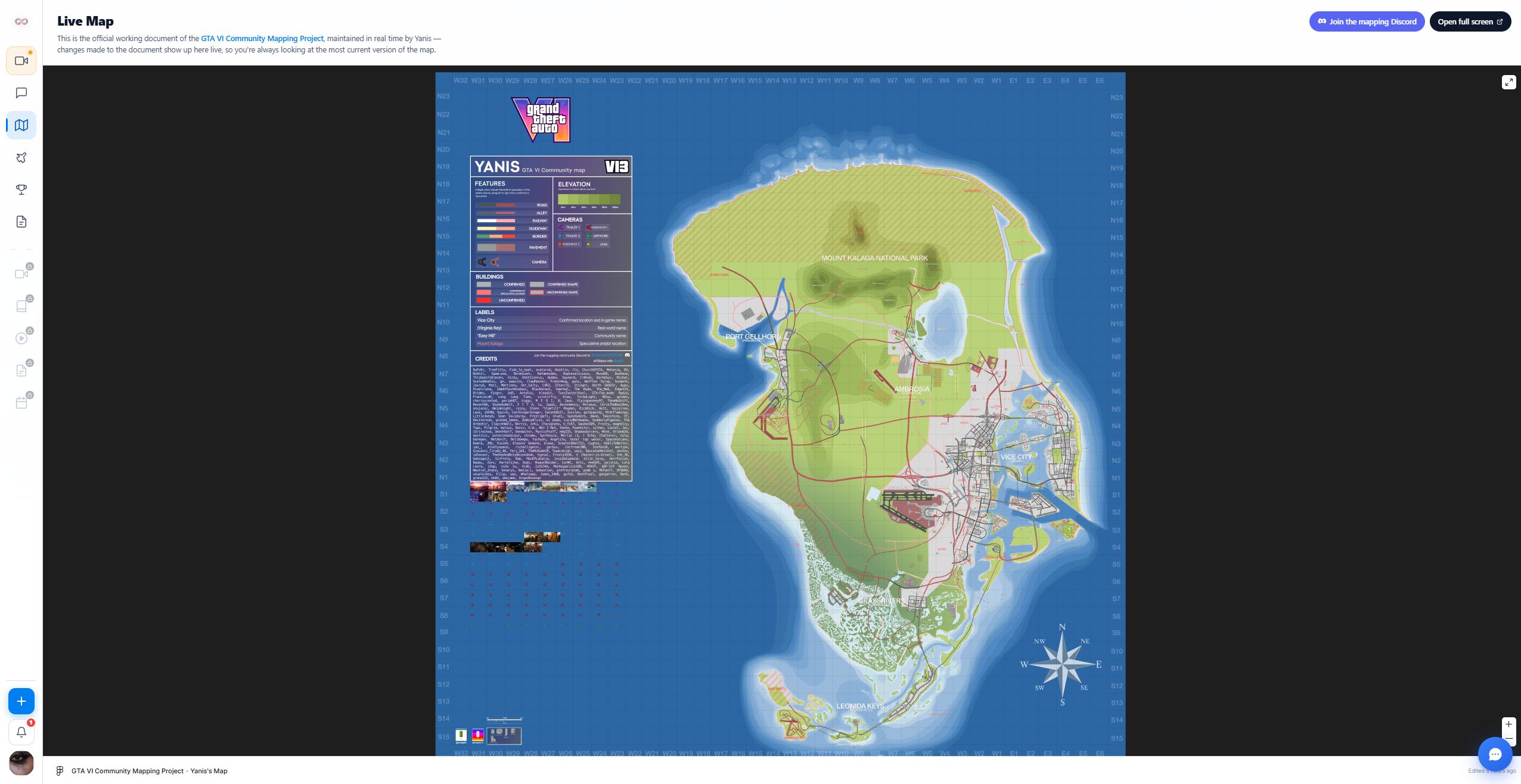 GTA Infinity live community map